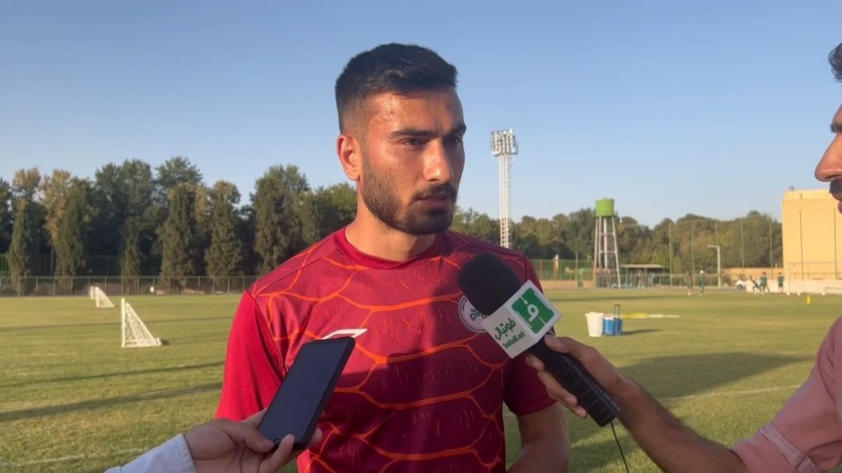 اختصاصی / صحبت های سجاد جعفری بازیکن ذوب آهن در حاشیه تمرینات این تیم