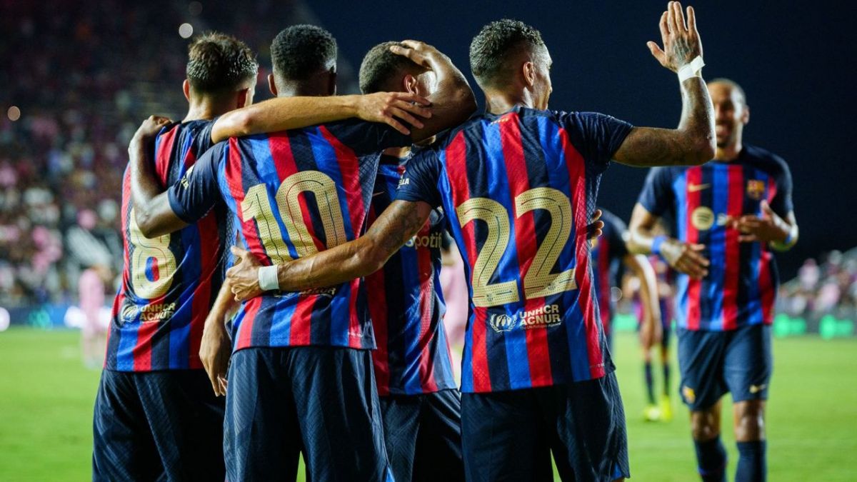 خلاصه بازی اینتر میامی 0-6 بارسلونا