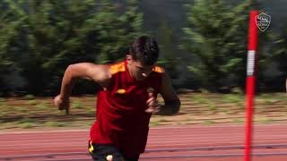 حضور پائولو دیبالا در تمرینات باشگاه آ اس رم