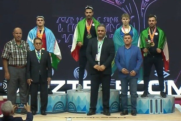 کسب ۱۱ مدال توسط وزنهبرداران نوجوان و جوان ایران در قهرمانی آسیا