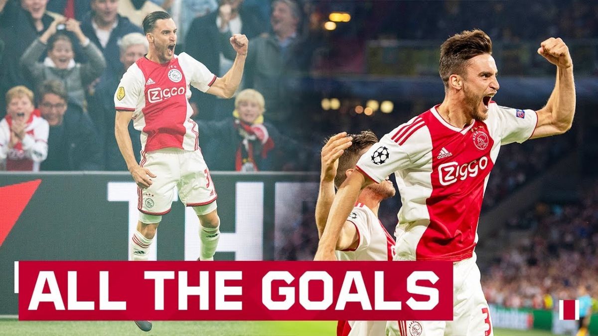 همه گلهای تالیافیکو برای آژاکس به بهانه پیوستنش به لیون