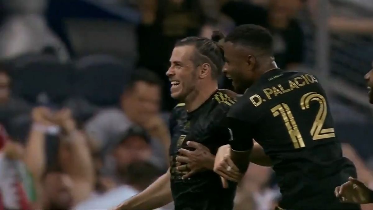 گل دوم لس آنجلس اف سی به اسپورتینگ کانزاس (گرت بیل)