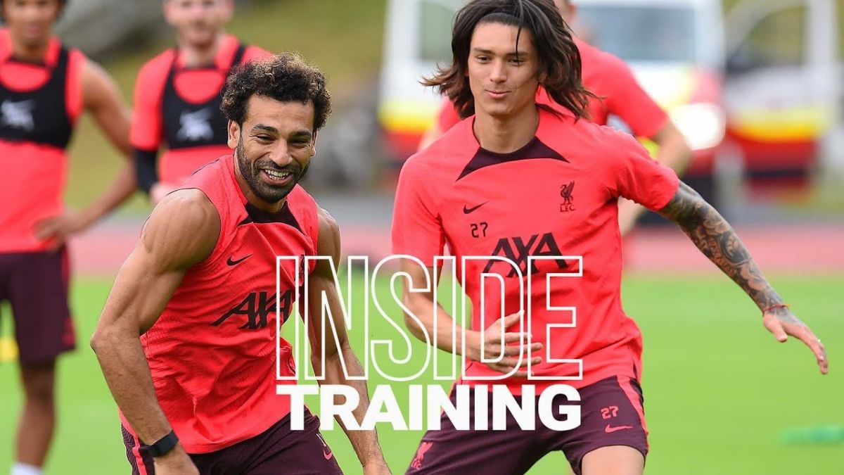 تمرین لیورپول برای تقابل با سالزبورگ