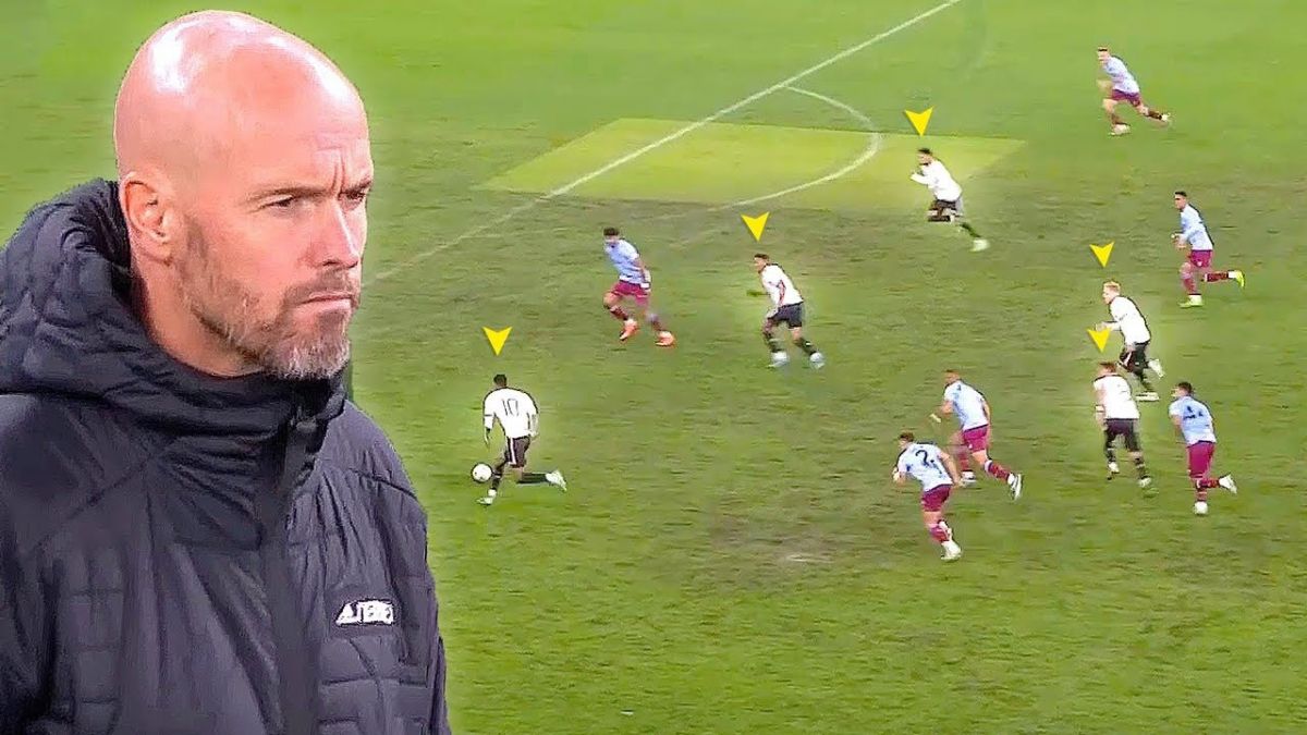 بازی زیبای منچستریونایتد با سرمربی گری اریک تن هاگ