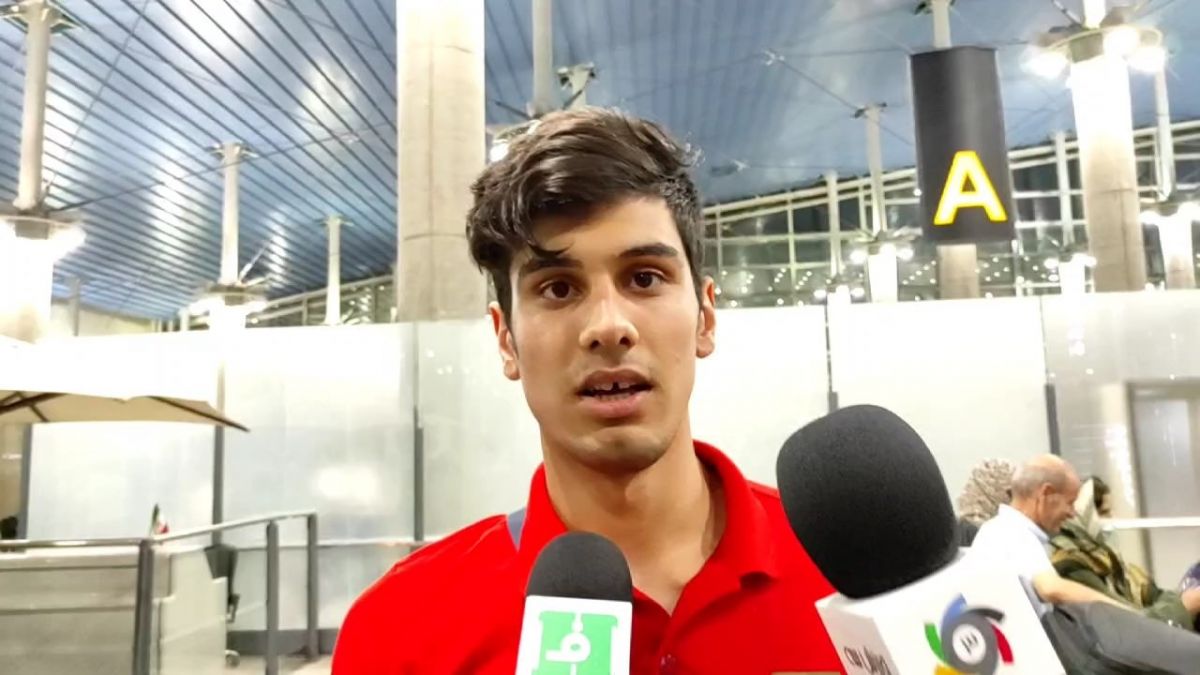 اختصاصی/ صحبتهای امیررضا سرلک در مراسم استقبال از کاروان تیم ملی والیبال ایران