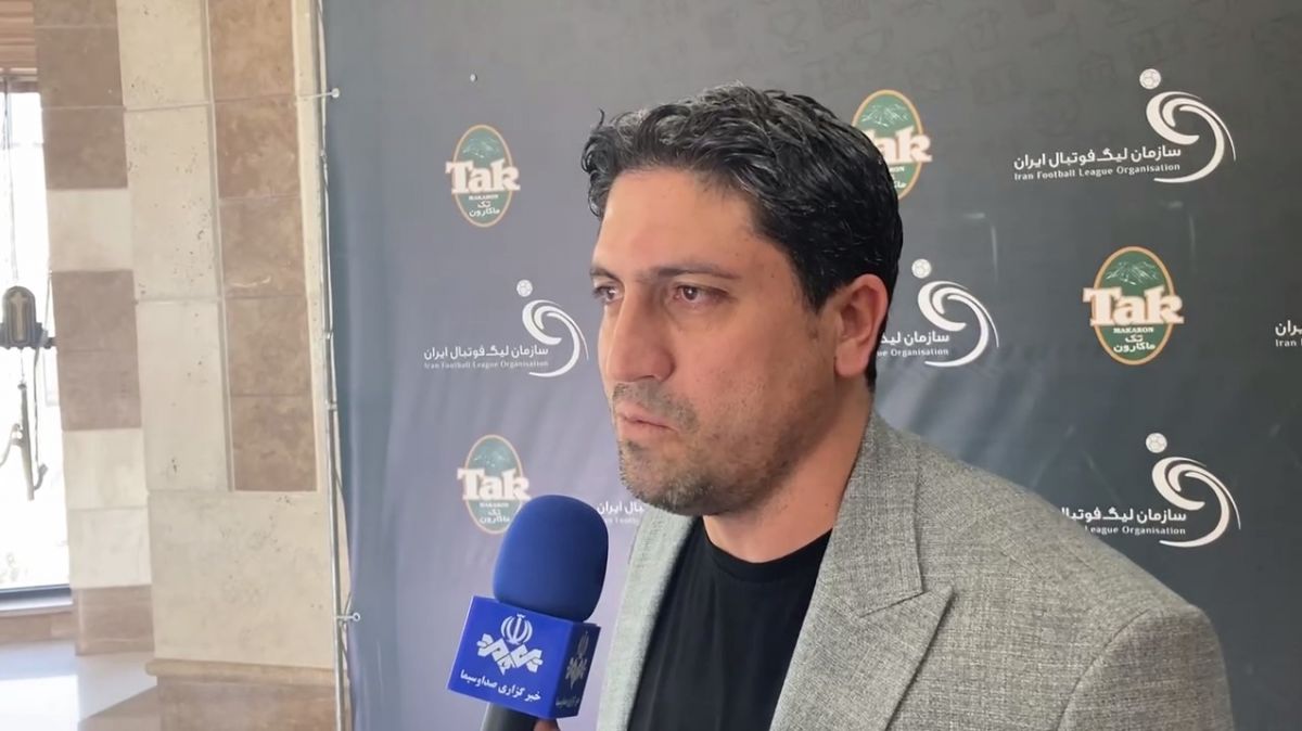 اختصاصی/ صحبتهای محمد علوی سرپرست تیم فولاد با خبرنگاران در حاشیه مراسم قرعهکشی بیست و دومین دوره لیگ برتر