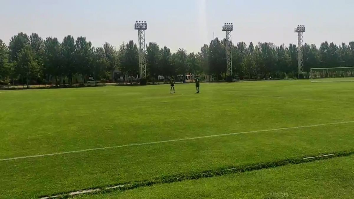 اختصاصی/ تمرینات اختصاصی وحید امیری زیر نظر فیزیوتراپ تیم ملی