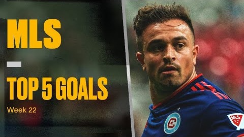 5 گل برتر هفته بیست و دوم لیگ MLS آمریکا 2022