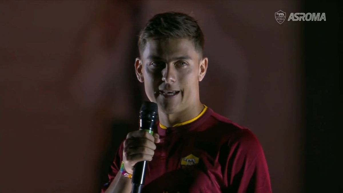 مراسم معارفه پائولو دیبالا در میان حضور بی نظیر هواداران رم