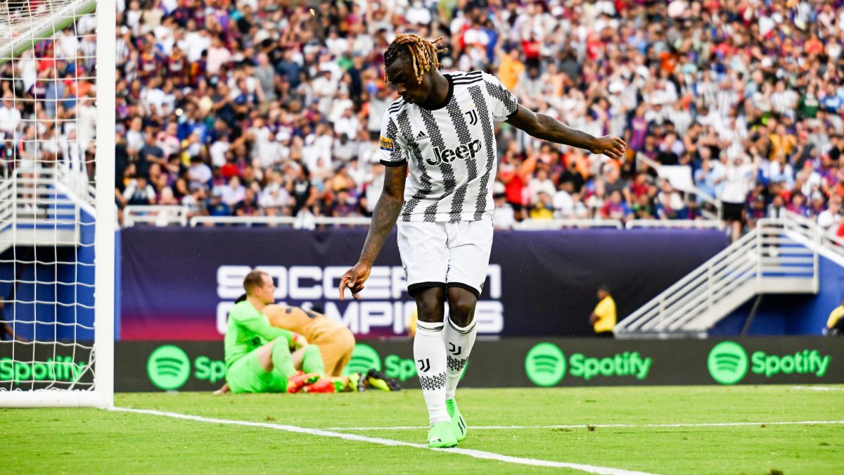 گل اول یوونتوس به بارسلونا (کین)