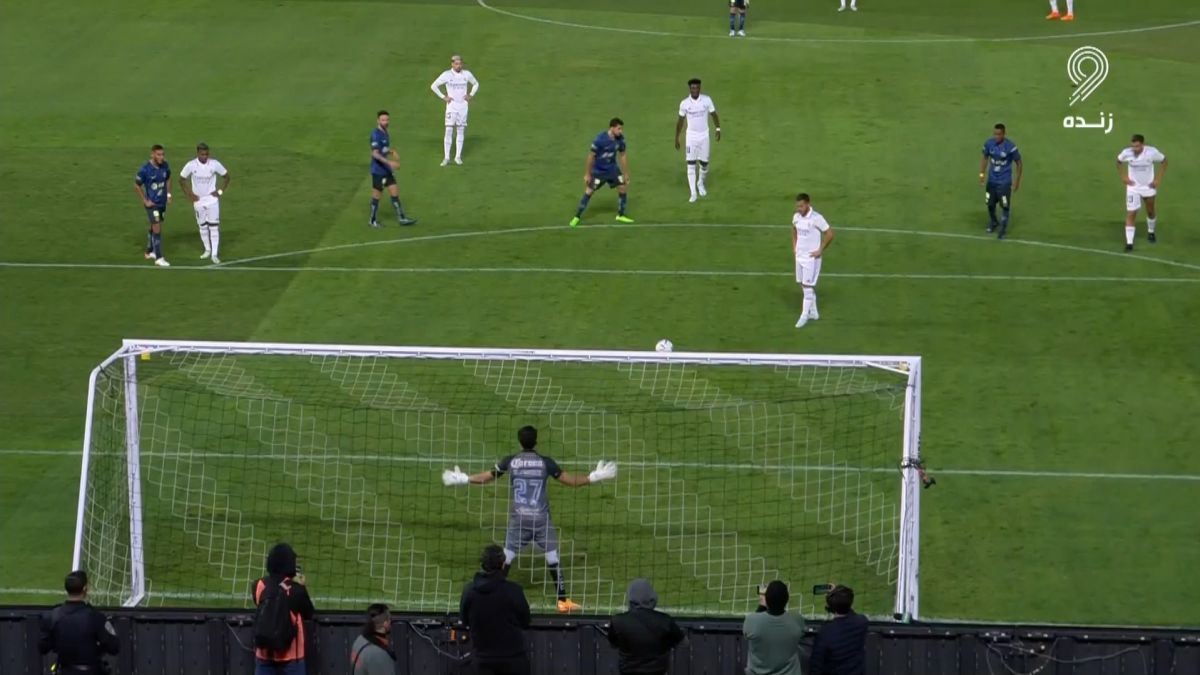 گل دوم رئال مادرید به کلاب آمریکا (ادن هازارد)