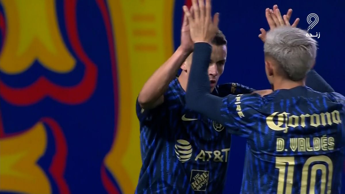 گل دوم کلاب آمریکا به رئال مادرید (آلوارو)