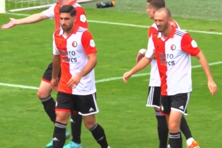 گل علیرضا جهانبخش در دیدار دوستانه فاینورد مقابل ناک بردا