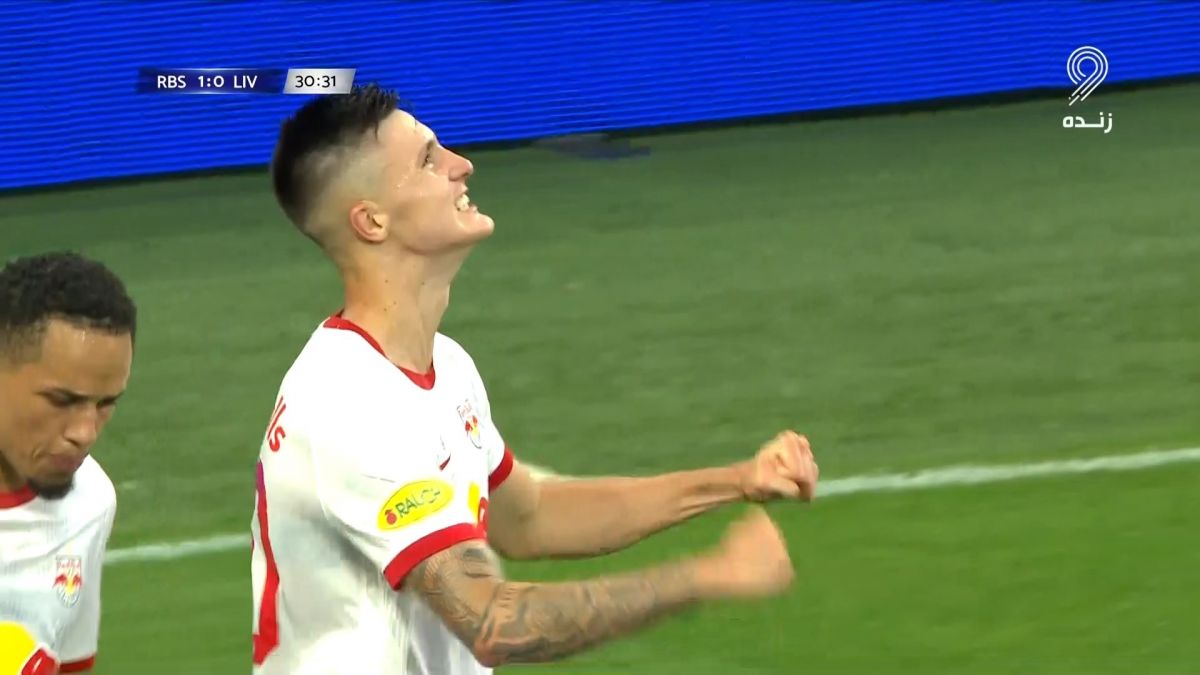 گل اول سالزبورگ به لیورپول (سسکو)