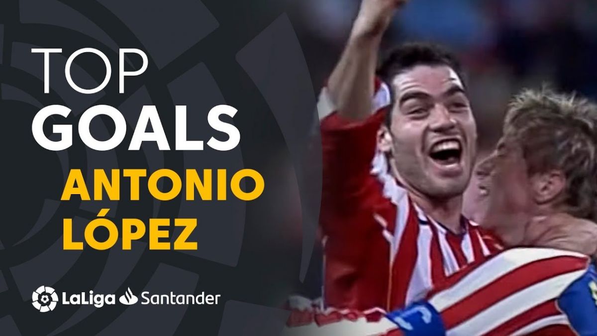 گل های دیدنی آنتونیو لوپز ستاره سابق تیم اتلتیکومادرید