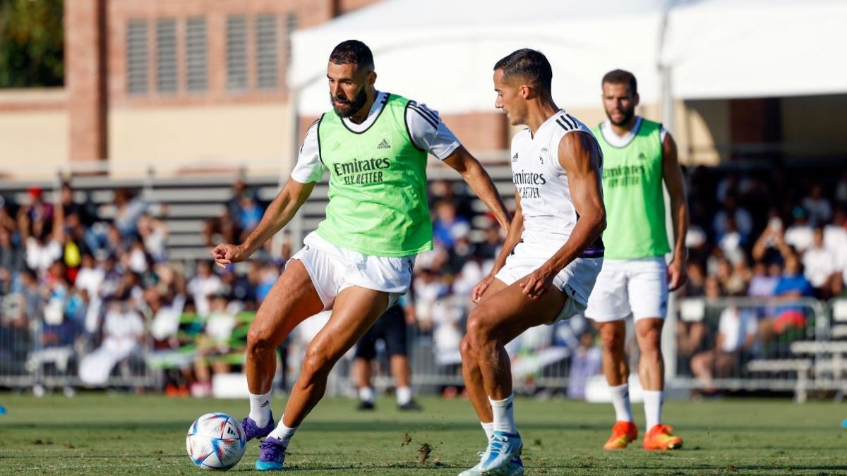 تمرین پنجشنبه رئال مادرید برای تقابل با یوونتوس