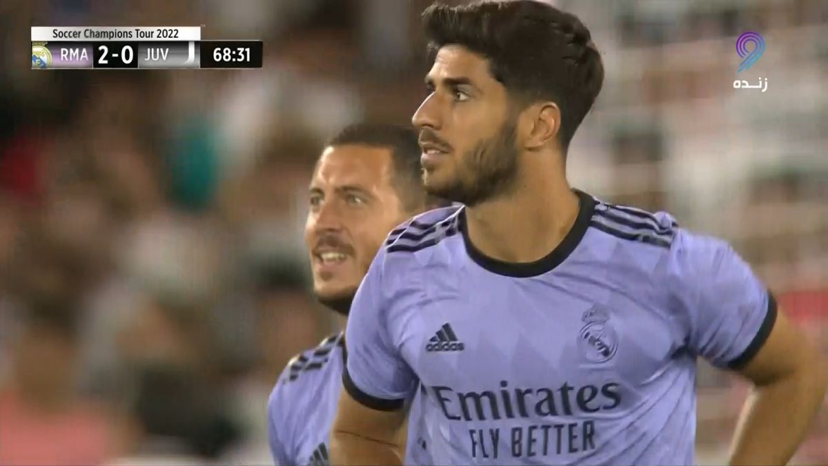گل دوم رئال مادرید به یوونتوس (آسنسیو)