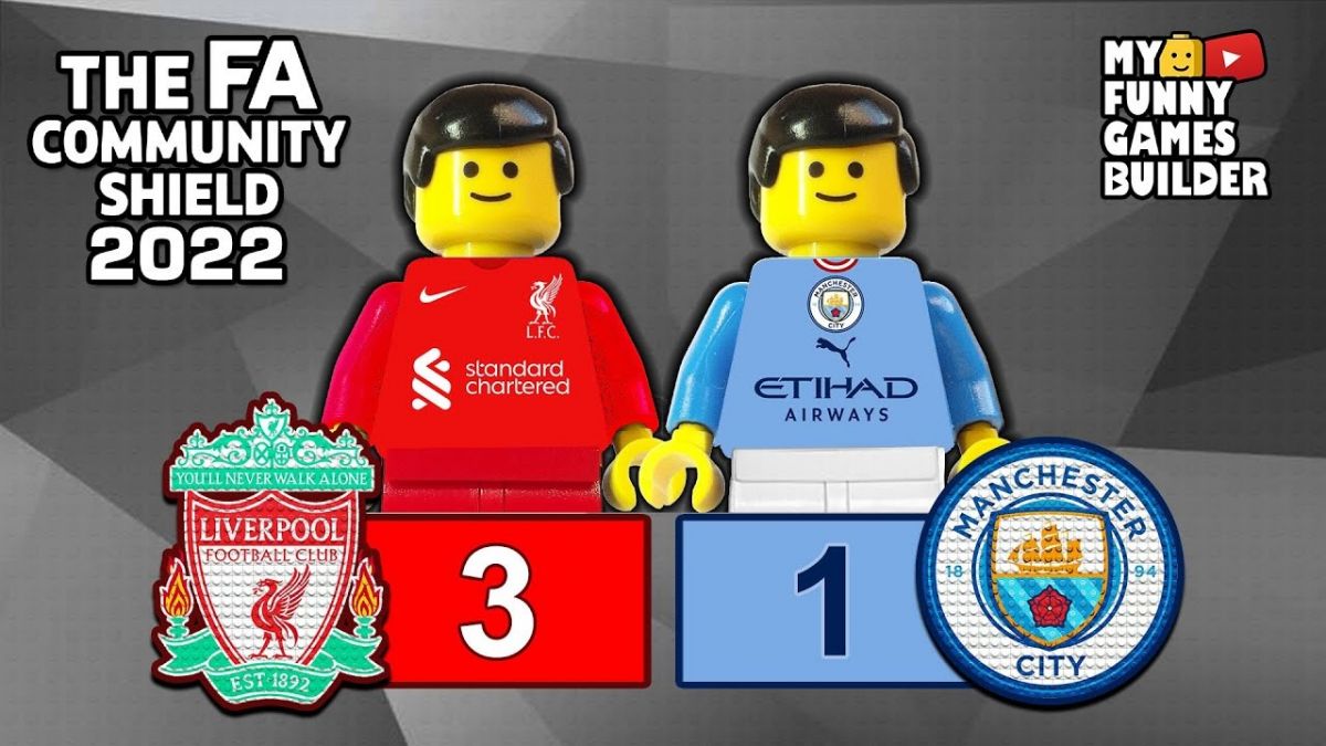 شبیه سازی بازی منچسترسیتی 1-3 لیورپول با عروسک لگو