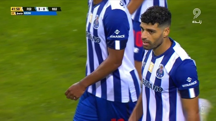 گل سوم پورتو به ماریتیمو (دبل مهدی طارمی)