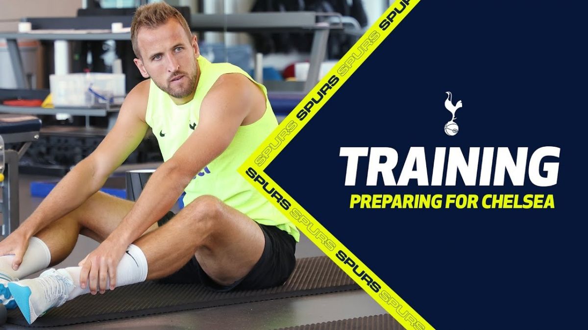تمرینات تاتنهام پیش از تقابل با چلسی