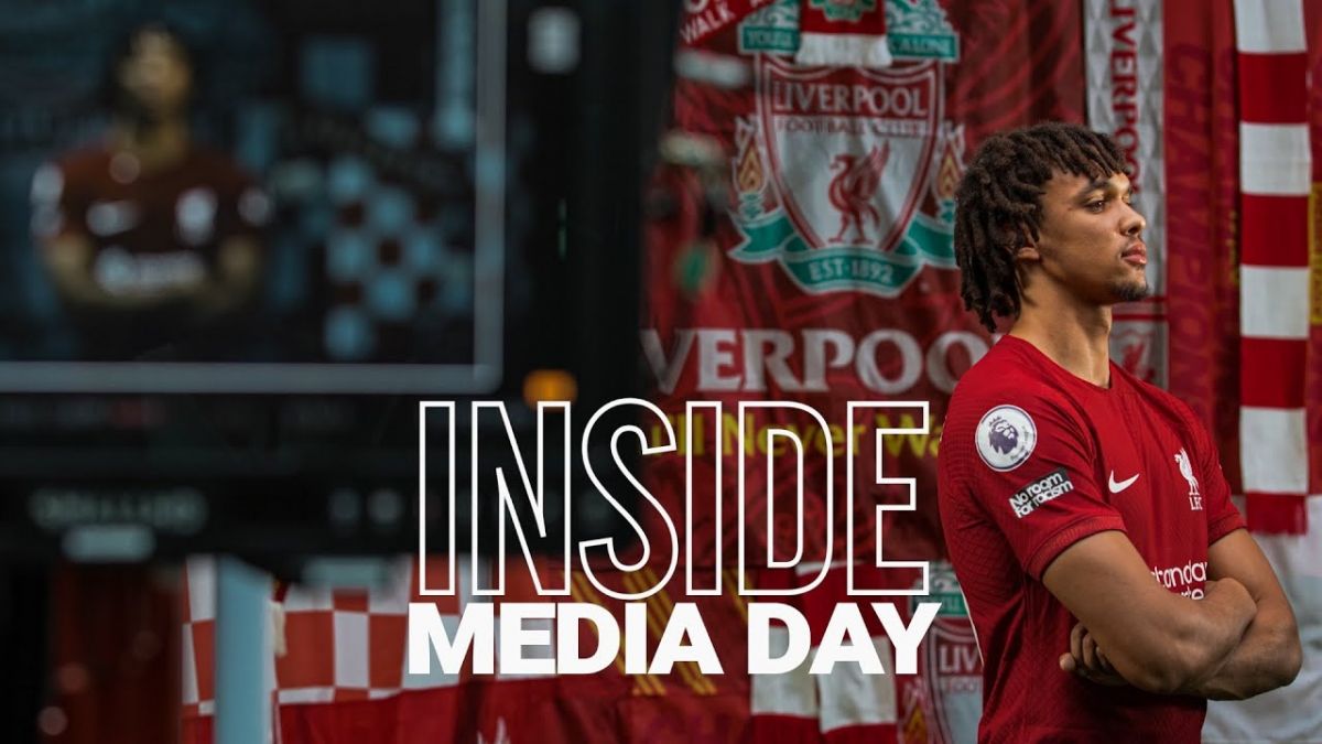 پشت صحنه عکاسی بازیکنان لیورپول