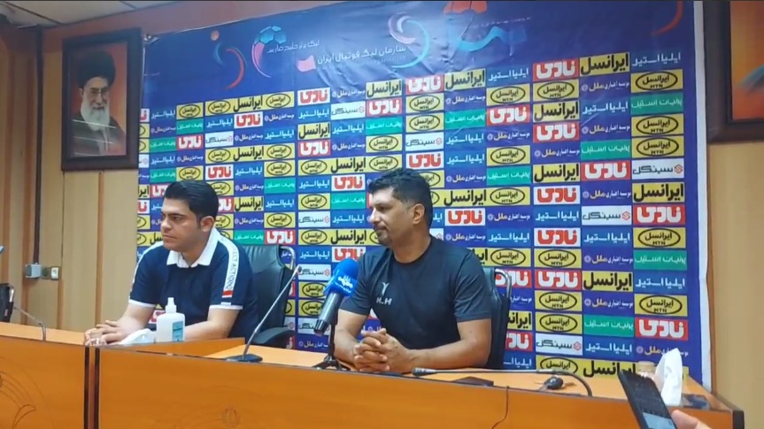 اختصاصی/ صحبتهای مجتبی حسینی سرمربی پیکان در کنفرانس خبری قبل از بازی با ملوان