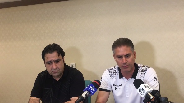 اختصاصی/ صحبتهای حمید مطهری سرمربی نساجی در کنفرانس خبری قبل از بازی با مس رفسنجان