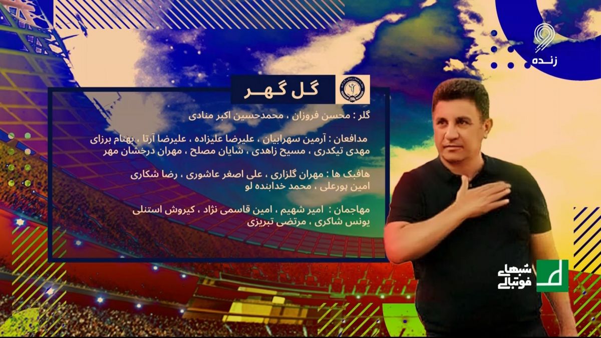 شبهای فوتبالی/ بررسی لیست بازیکنان گل گهر در لیگ 22 توسط علیرضا منصوریان