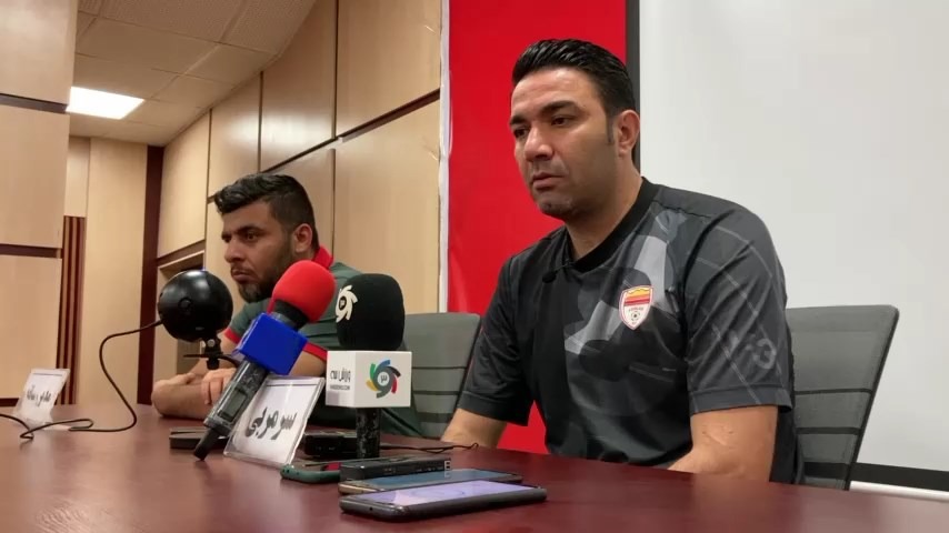 اختصاصی/ کنفرانس خبری جواد نکونام قبل از بازی فولاد و صنعت نفت آبادان