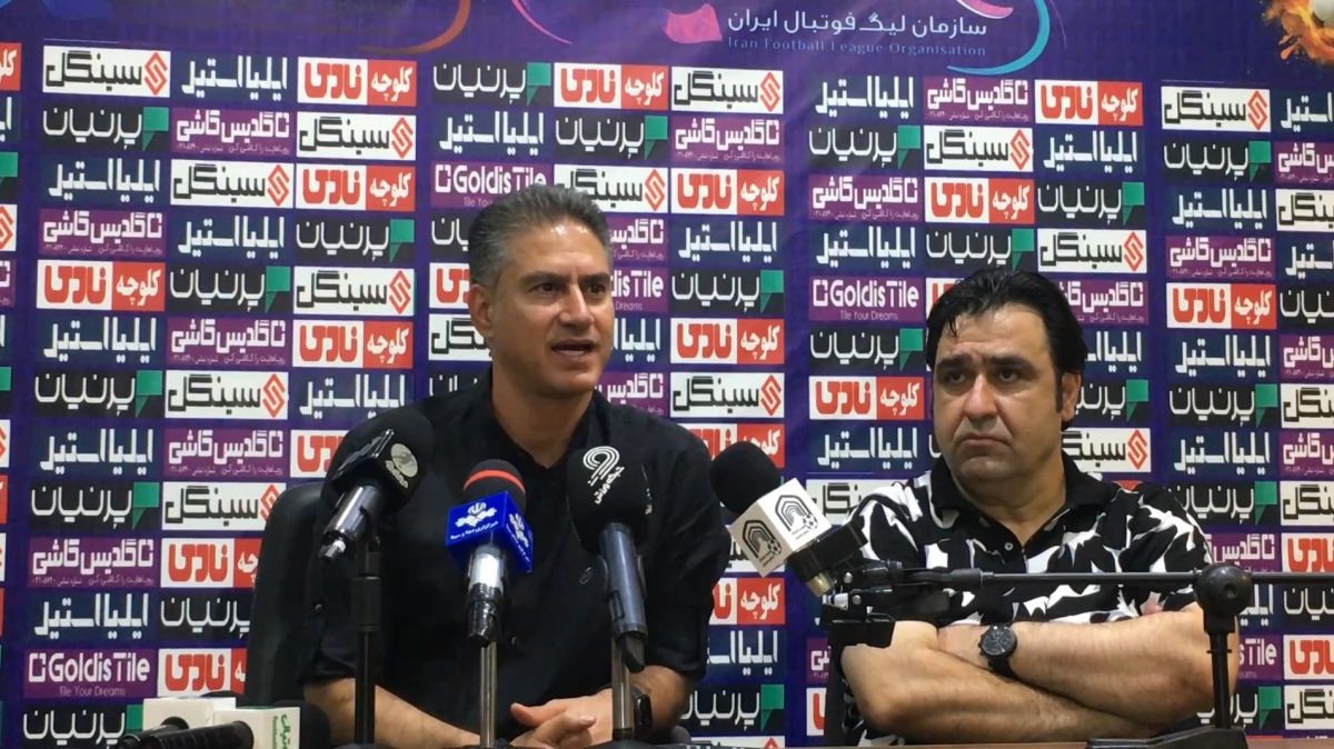 اختصاصی/ صحبت های حمید مطهری بعد از بازی نساجی و مس رفسنجان