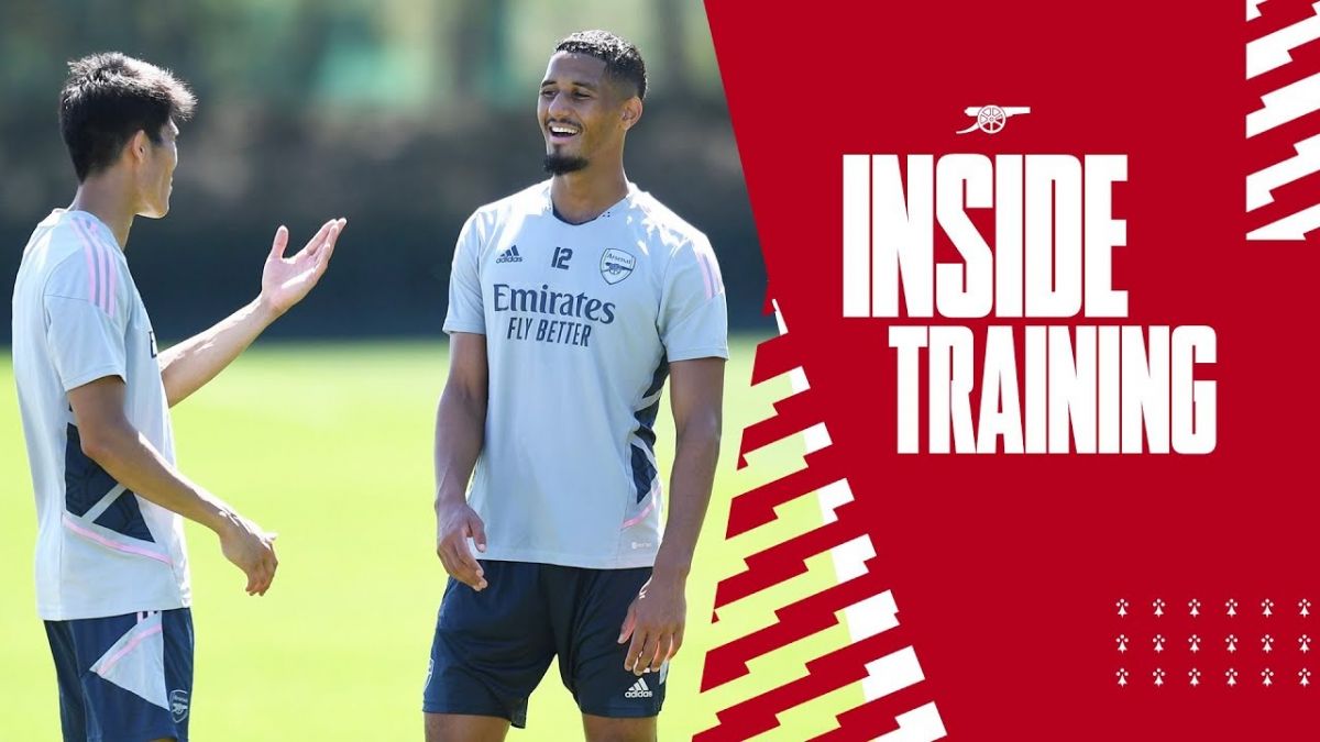 تمرینات آرسنال برای دیدار با لسترسیتی