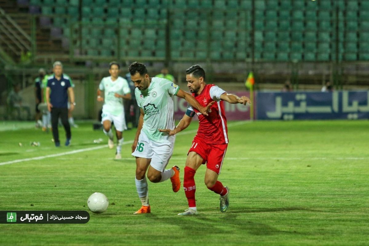گزارش تصویری/ ذوبآهن صفر - پرسپولیس صفر