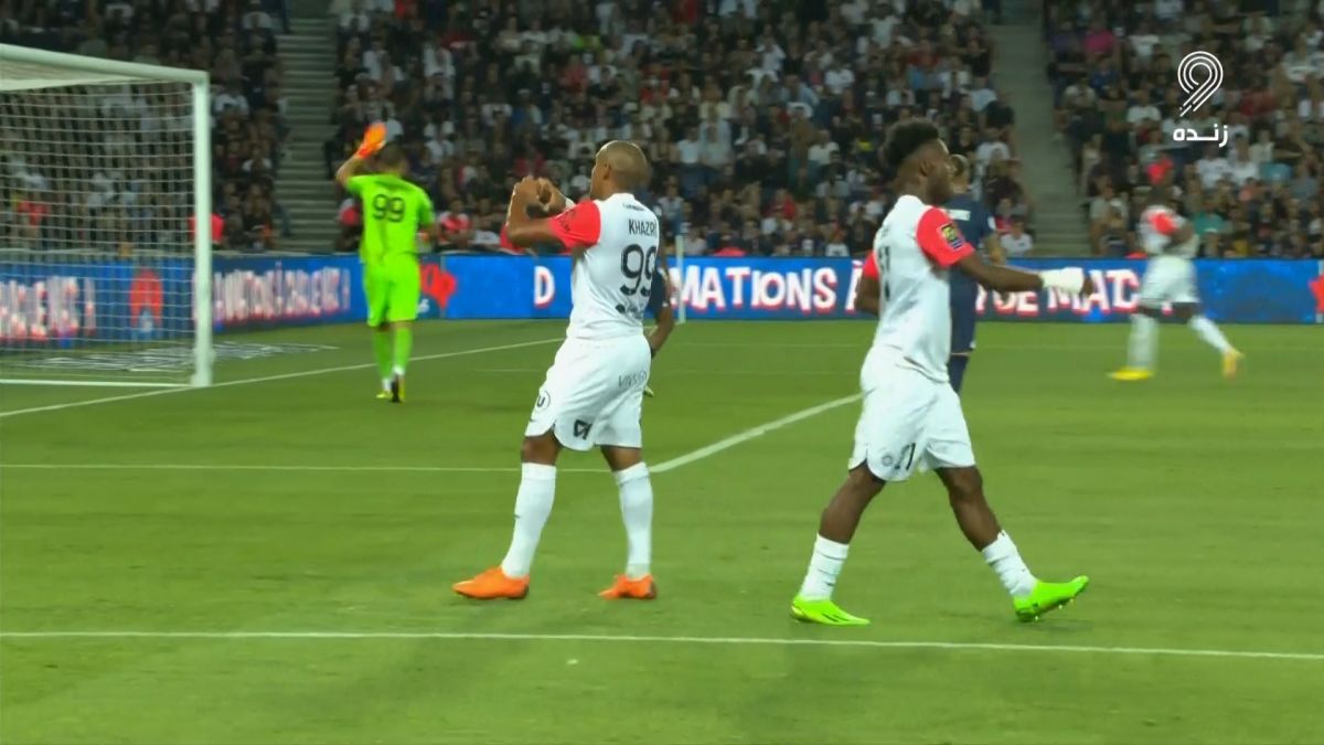 گل اول مون پلیه به پاری سن ژرمن (خضری)