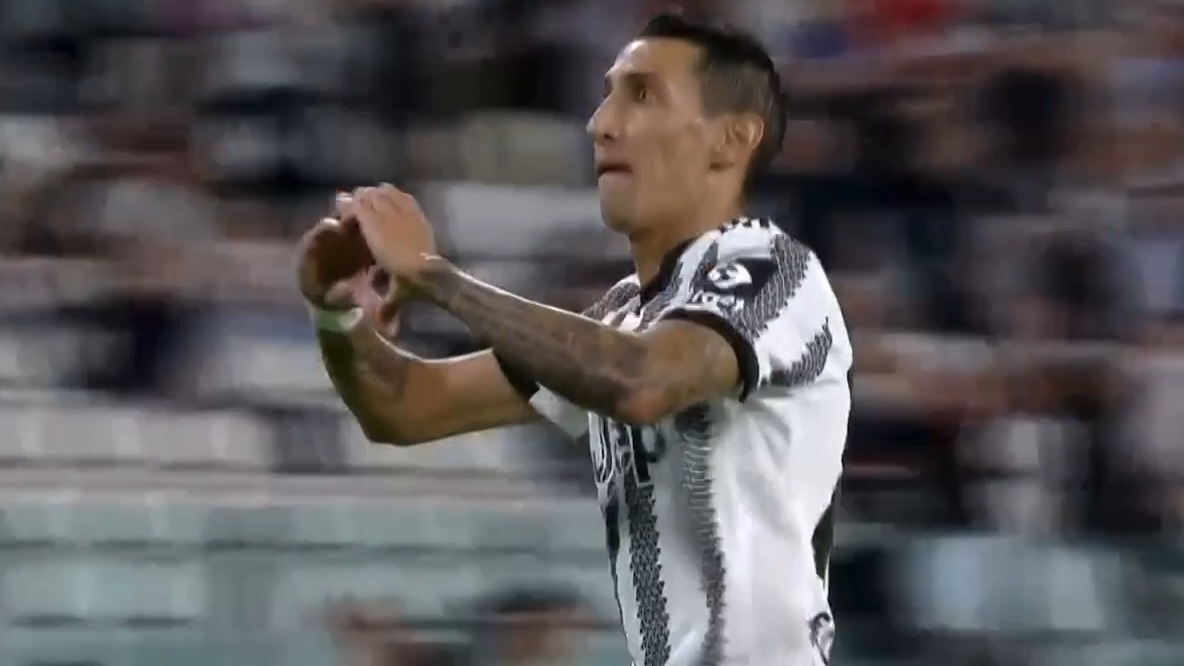 گل اول یوونتوس به ساسولو (دی ماریا)