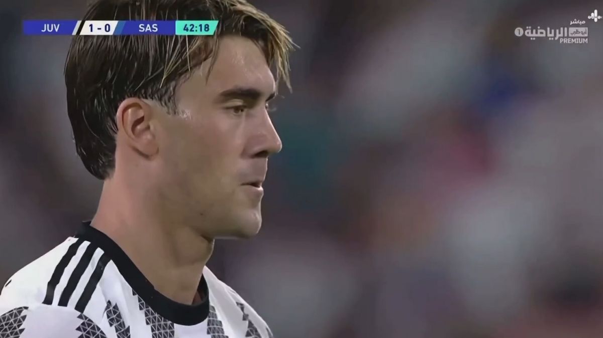 گل دوم یوونتوس به ساسولو (ولاهوویچ)