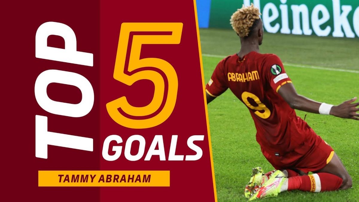 5 گل برتر آبراهام برای آ اس رم