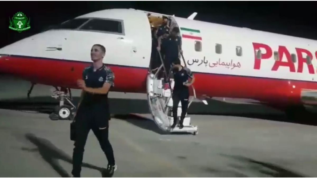 بازگشت تیم آلومینیوم به اراک پس از برد مقابل نفت آبادان