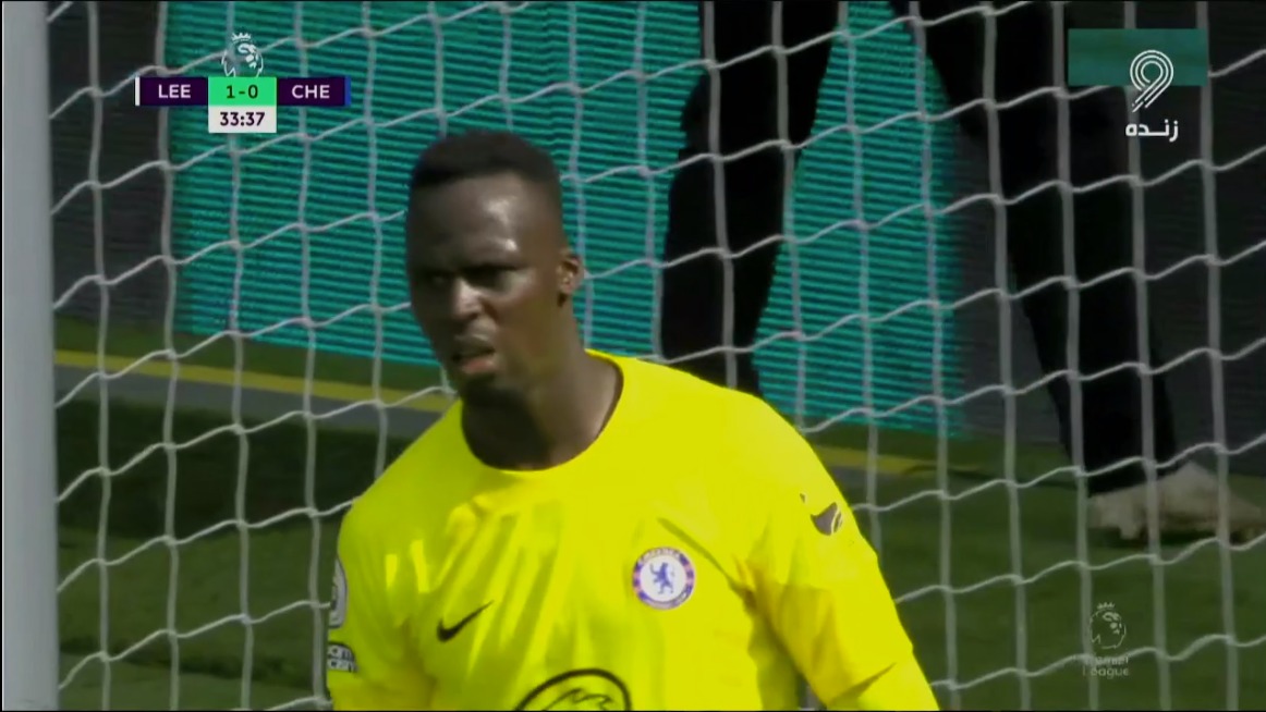 گل اول لیدزیونایتد به چلسی (آرونسون روی اشتباه مرگبار مندی)