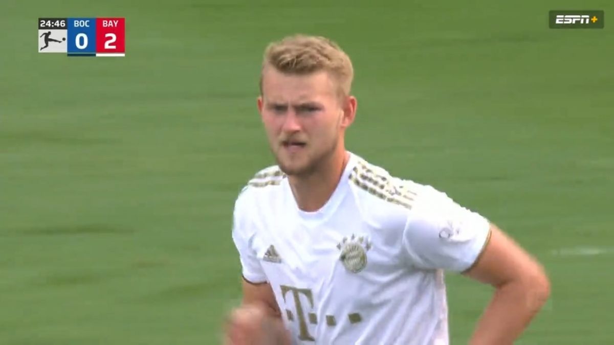 گل دوم بایرن مونیخ به بوخوم (ماتیاس دلیخت)