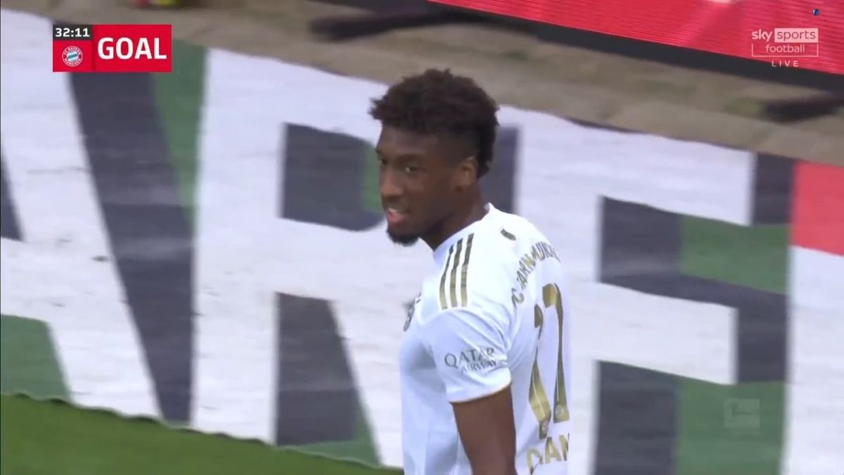 گل سوم بایرن مونیخ به بوخوم (کومان)