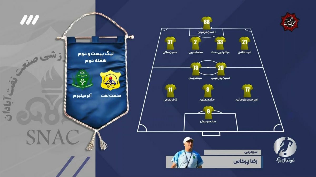 فوتبال برتر/ خلاصه و حواشی بازی صنعت نفت آبادان 0-1 آلومینیوم اراک