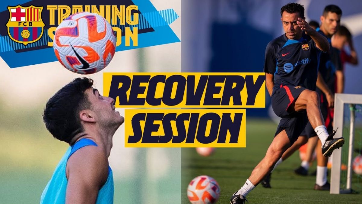 تمرین بارسلونا برای تقابل با وایادولید