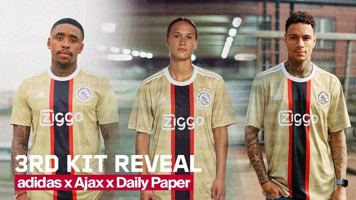 رونمایی جذاب باشگاه آژاکس از کیت سوم