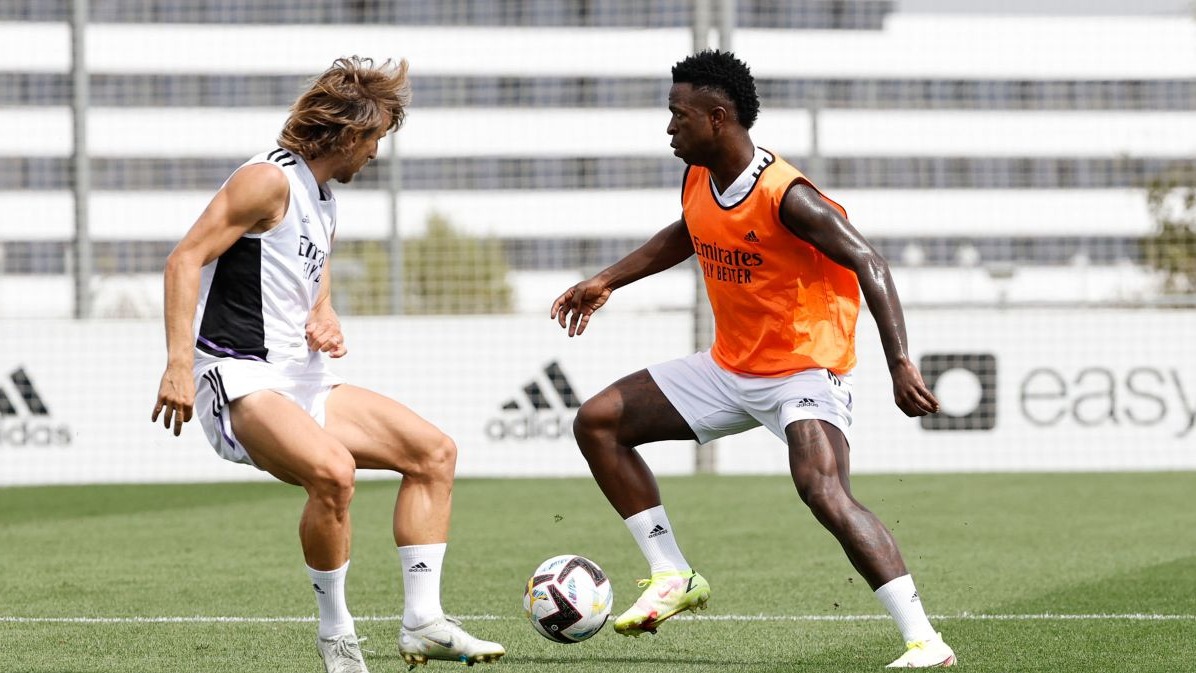 تمرین رئال مادرید برای تقابل با اسپانیول