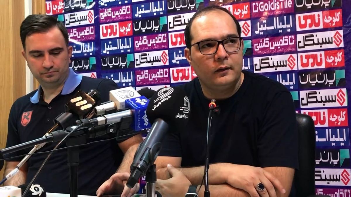 اختصاصی/ صحبتهای محمد ربیعی پس از پایان بازی مس رفسنجان و ذوب آهن