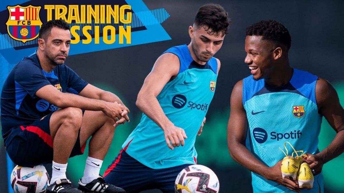 آخرین تمرین بارسلونا برای تقابل با وایادولید