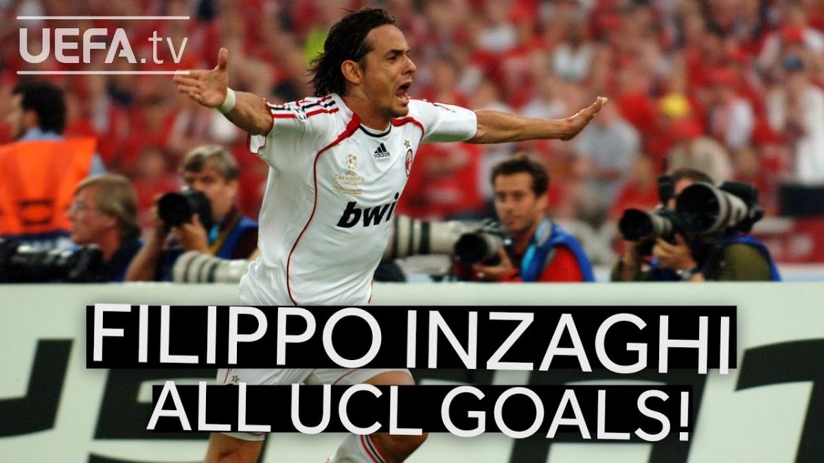 تمام گل های فیلیپو اینزاگی در لیگ قهرمانان اروپا