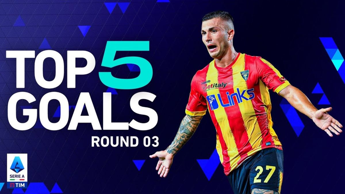 5 گل برتر هفته سوم سری آ 23-2022