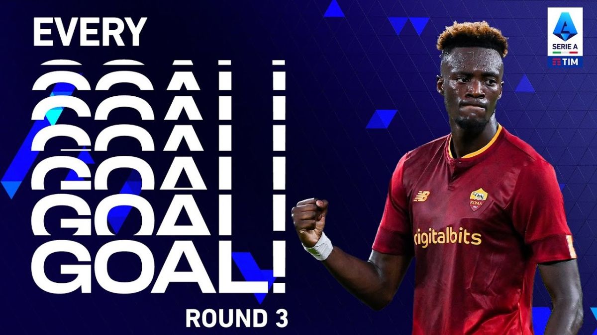 تمام گل های هفته سوم سری آ 23-2022