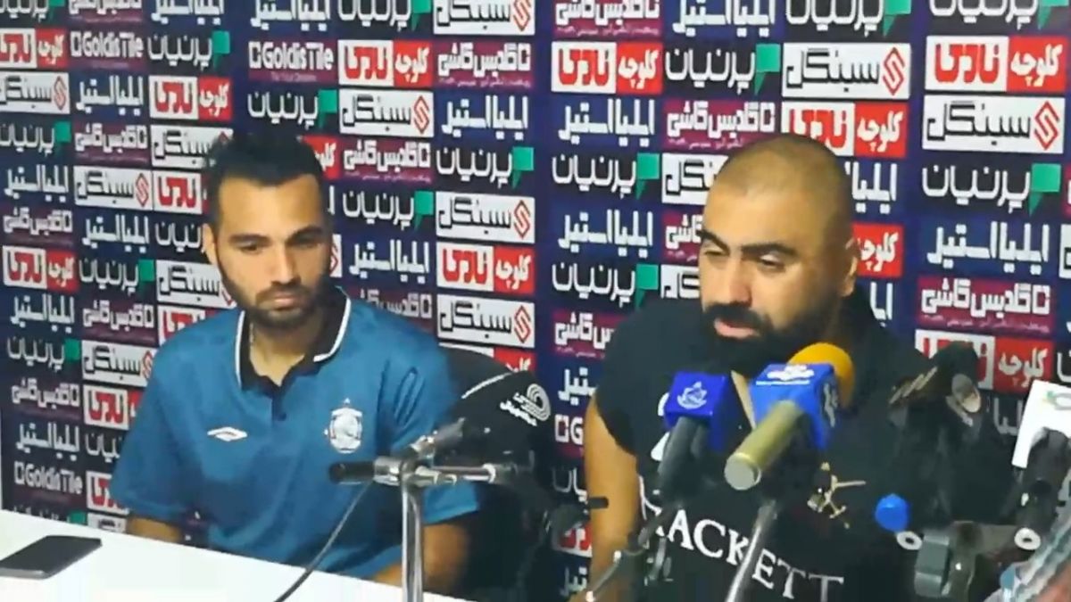 اختصاصی/ کنفرانس خبری مازیار زارع و تارتار پس از تساوی ملوان و ذوب آهن